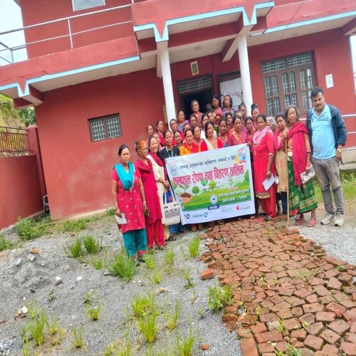  महिला समुहमा विरुवा रोपन तालिम सम्पन्न