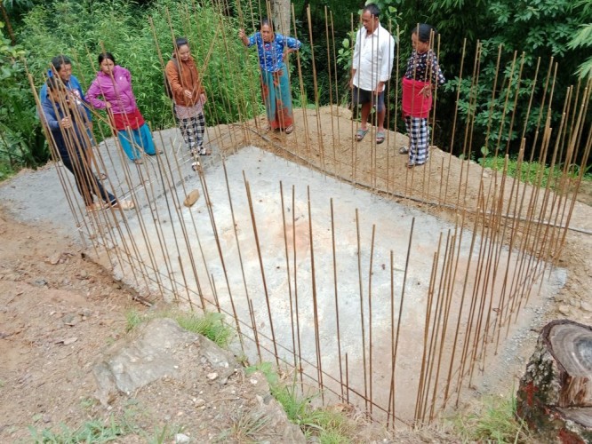 जामुने खोला सिंचाइ ट्यांकी र मगरगाउँ सिंचाइ ट्यांकी निर्माण 